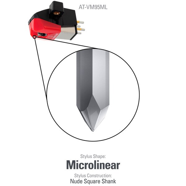 Main product image for Audio-Technica AT-VM95ML Dual Moving Magnet Cartridg240-5637